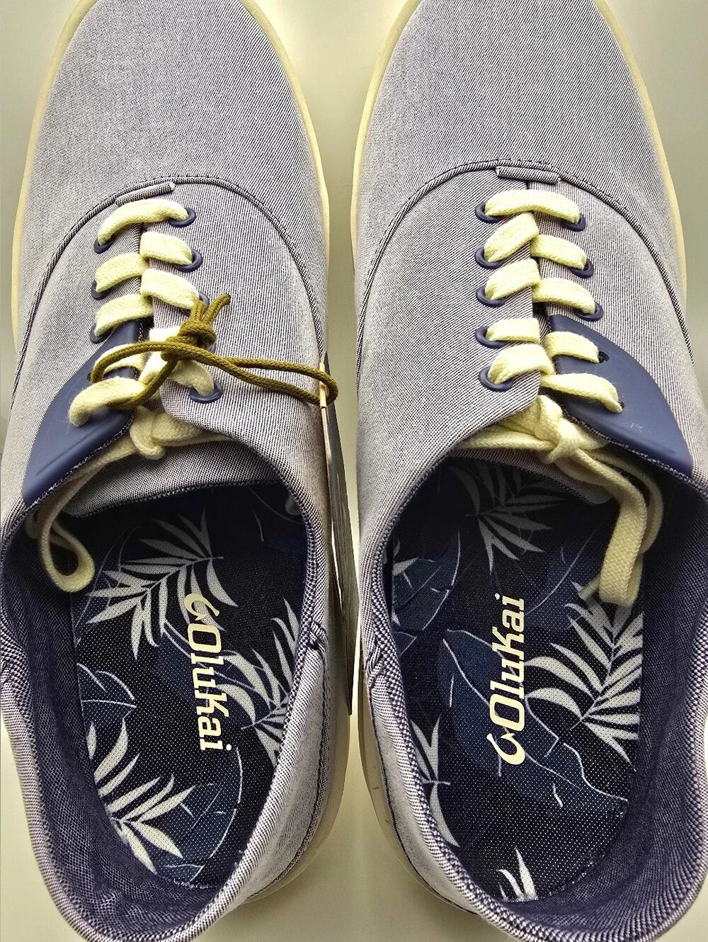 Olukai Tradewind Men's Canvas Shoes 10533-5454 - Navy - Size 9.5